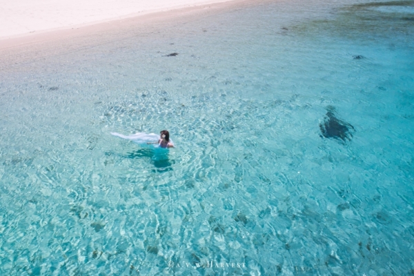 .ﾟ･*.水中フォトウェディング/アクアフォトウェディング.ﾟ･*.幻の白浜ビーチで残す宮古島ファントムフルプラン【日時限定】