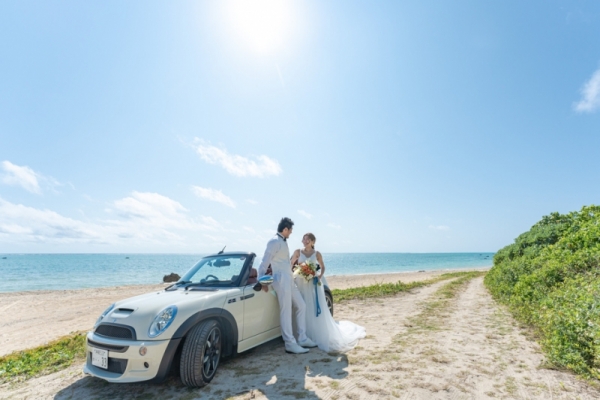 【石垣島】リゾートオープンカーツアー（ムービーあり）【必要なものは全て込み】衣装/ヘアメイク/撮影/データ納品など