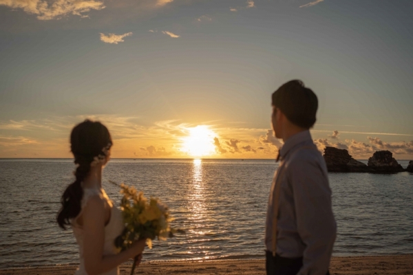 1 location plan (Alaha Beach  / Sunset) [84,000 yen] *Free schedule change in case of rain