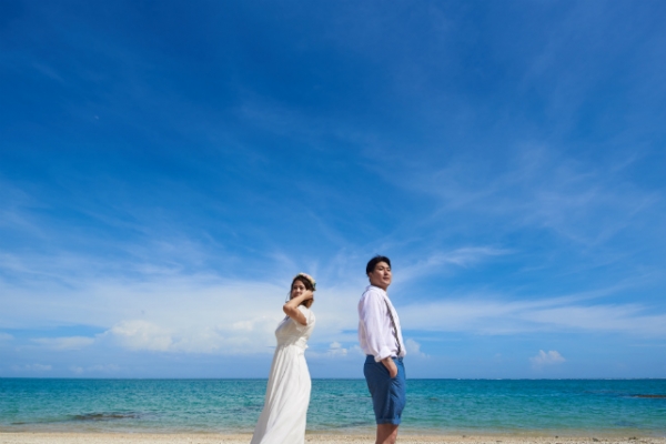 【New!】沖繩海灘婚紗攝影方案 Light