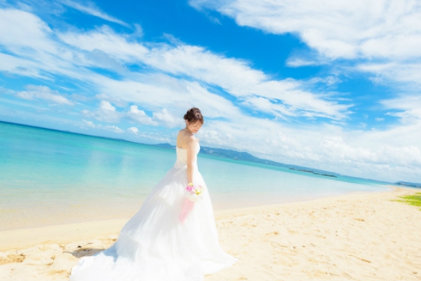WEB限定 海灘婚紗攝影方案　Simple（宮古島）