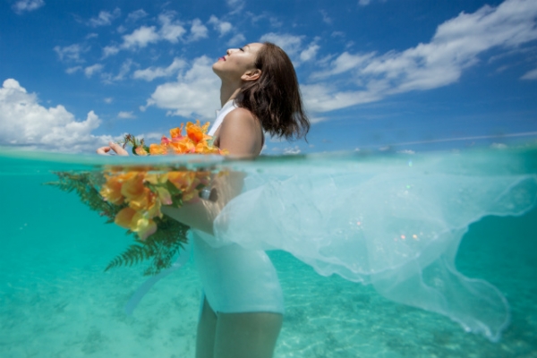 【New!】水中婚紗攝影方案～瀨底島～