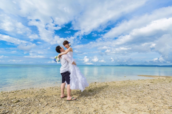 海灘婚紗攝影方案　Basic（石垣島）
