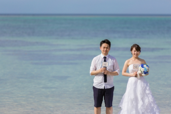 海灘婚紗攝影方案　Basic-附全部照片檔案（石垣島）