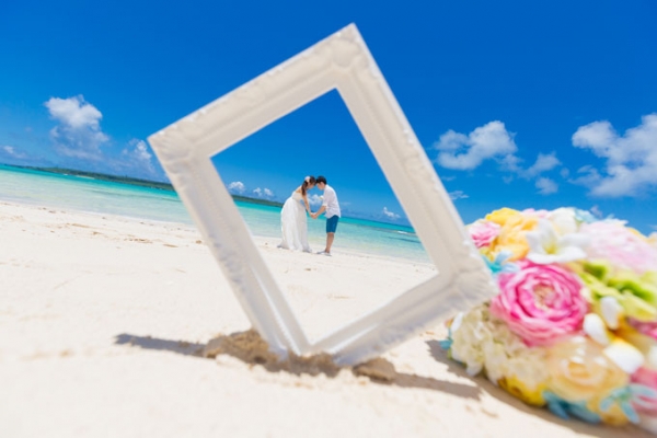海灘婚紗照攝影方案　Basic-附全部照片檔案（宮古島）