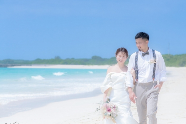 好みのロケーション2箇所プラン＋フォトブック付き（新郎衣装持ち込み）