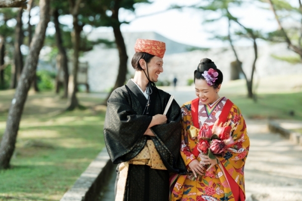 沖繩傳統服飾“Ryuso”+連衣裙&燕尾服方案